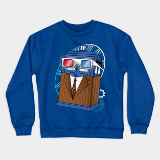 10th Doctor x TARDIS Crewneck Sweatshirt